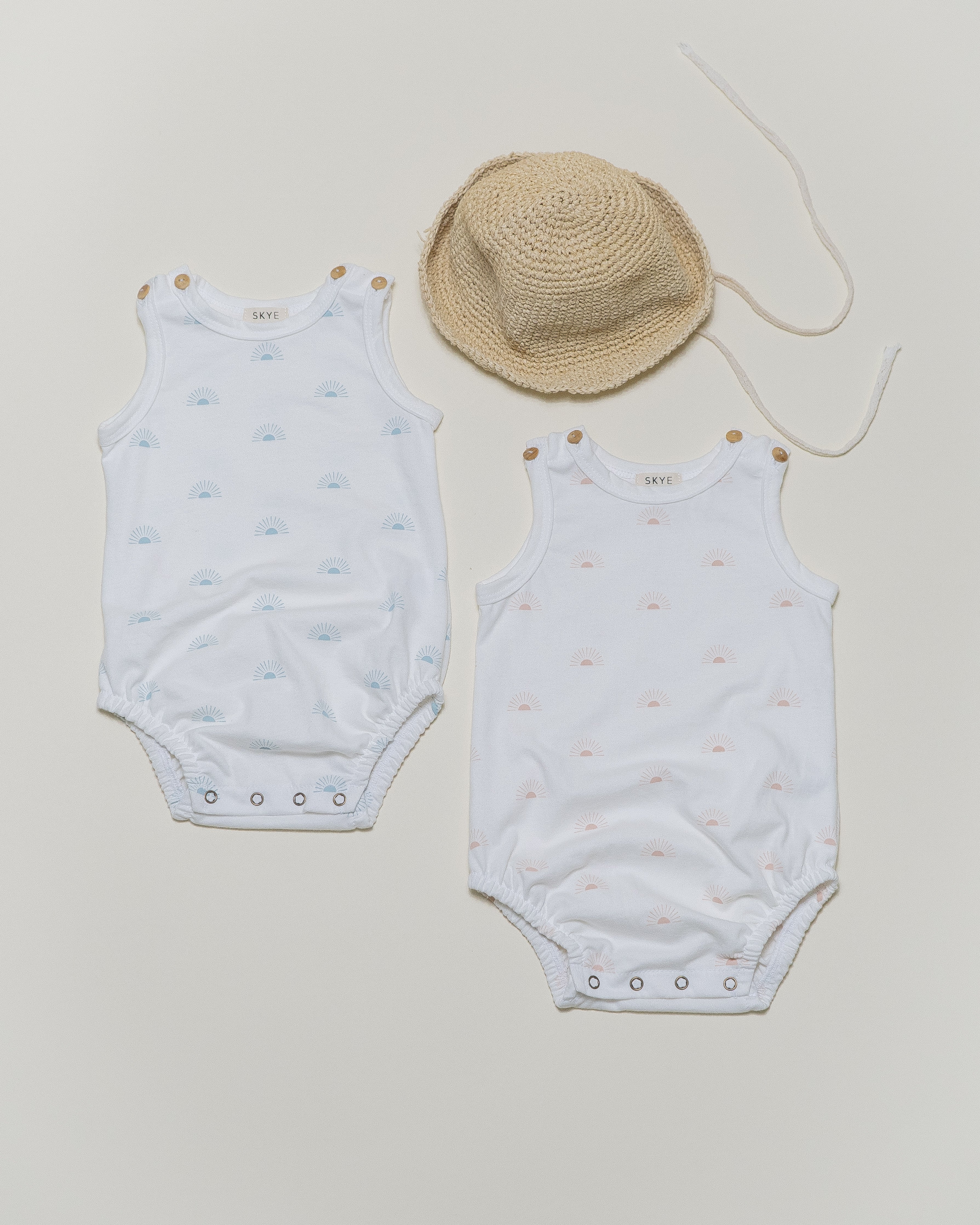 bubble onesie || sky desert suns