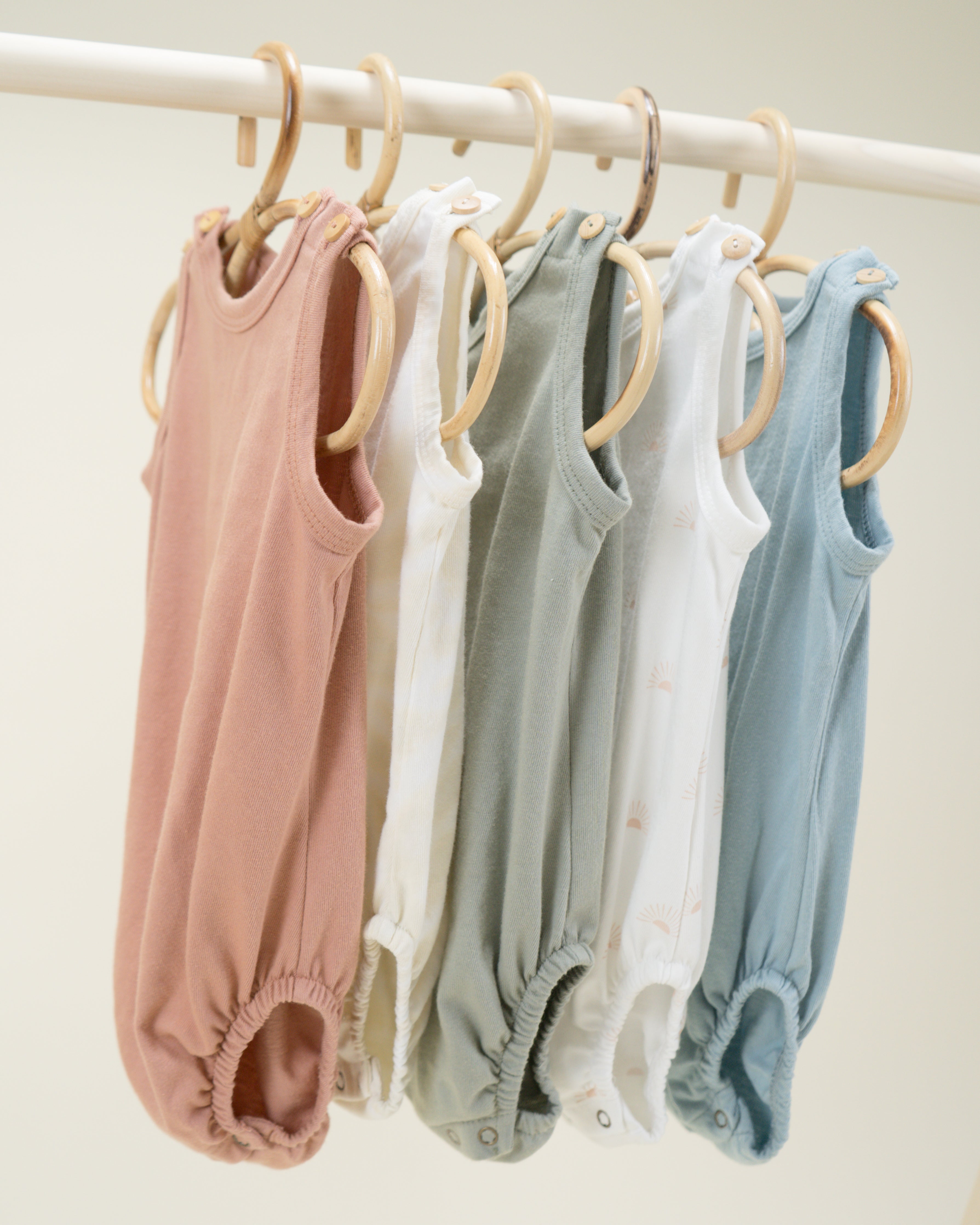 bubble onesie || sage