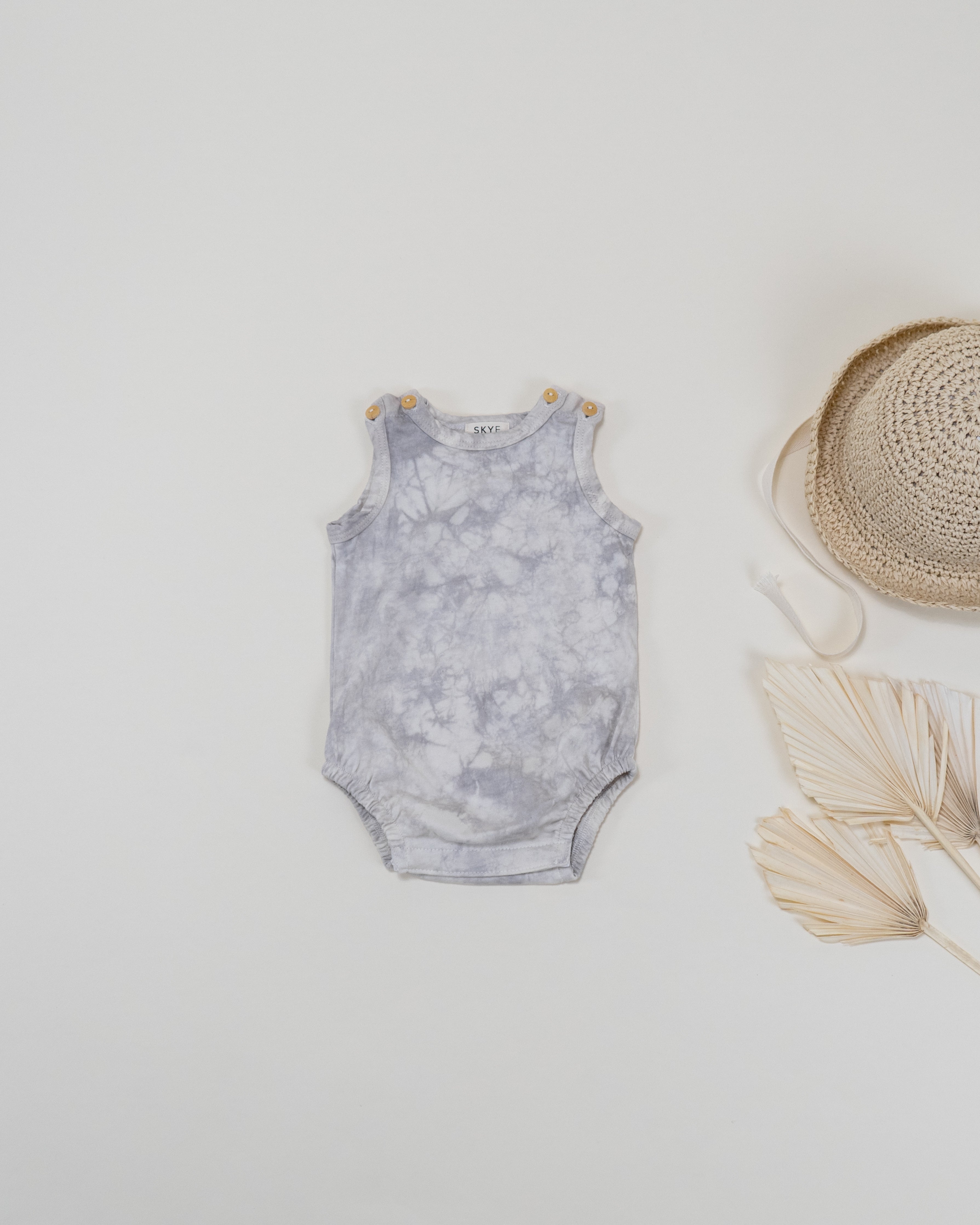 bubble onesie || stone marble