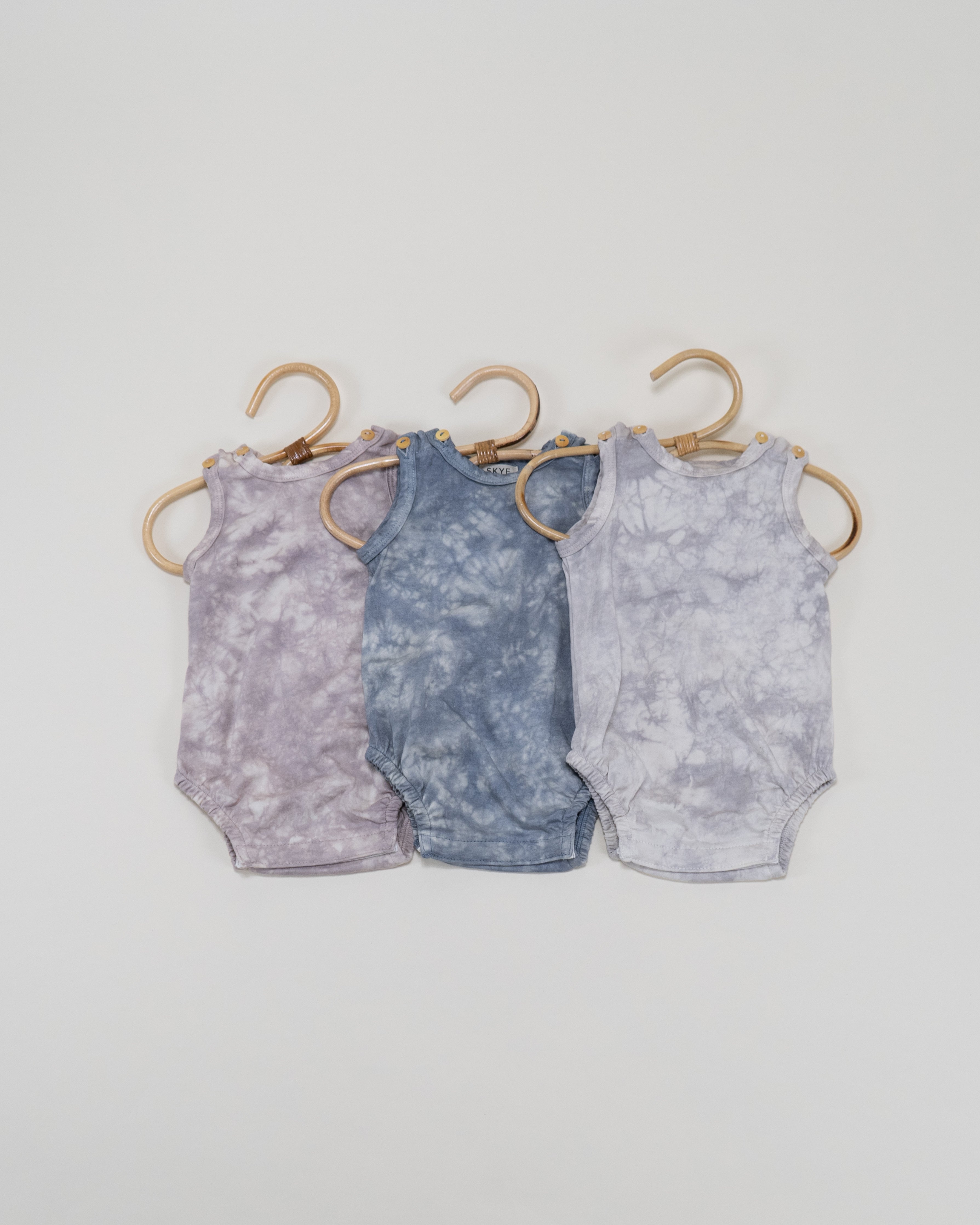 bubble onesie || lilac marble