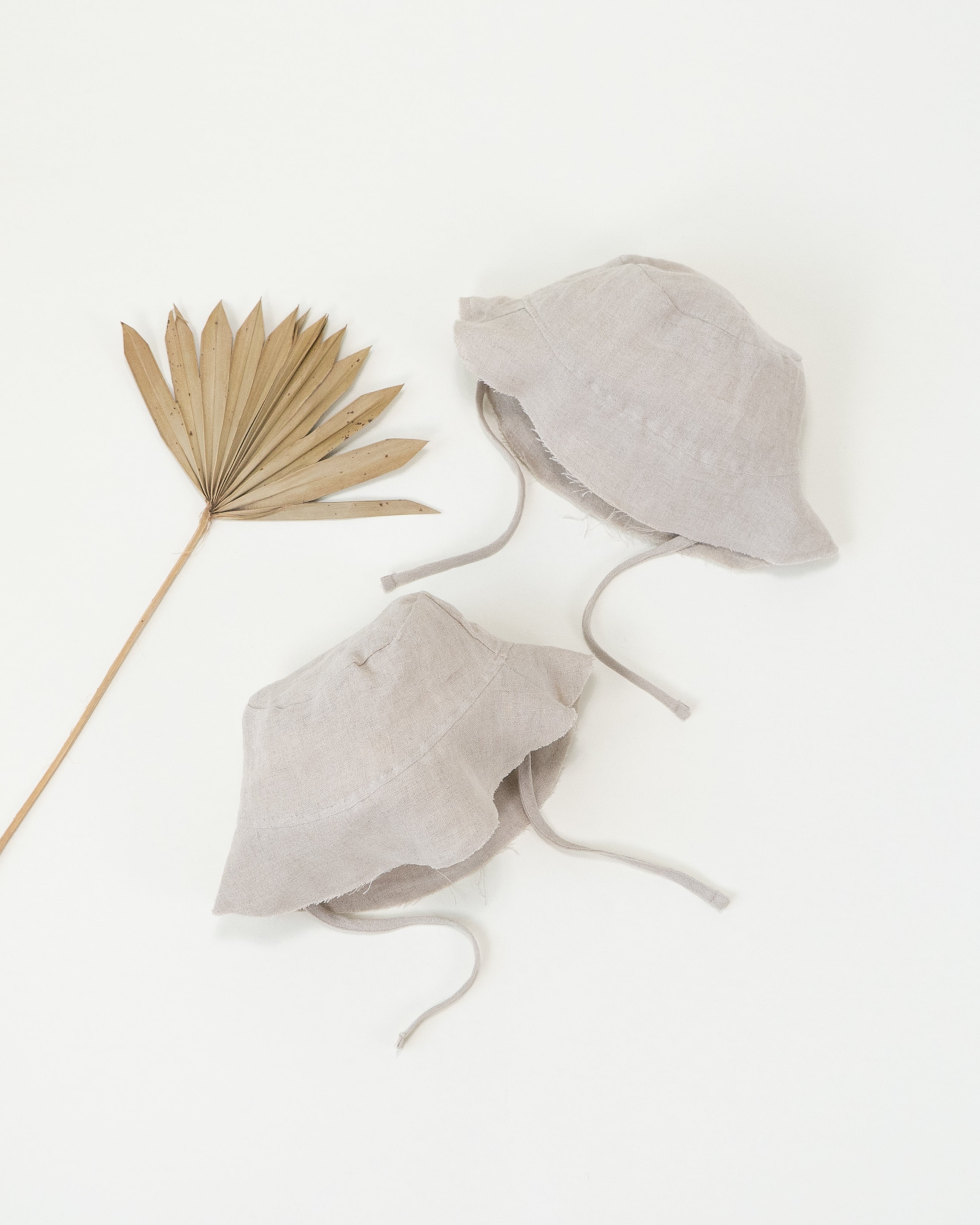 baby luna sun hat || natural