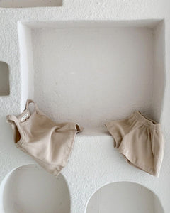 summer waffle set || sand
